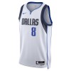 NBA Dallas Mavericks Trikot Josh Green 8 Nike 2022-23 Association Edition Weiß Swingman - Herren